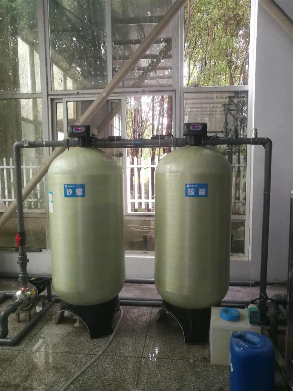 reverse osmosis pure water machine for solution prepare 1
